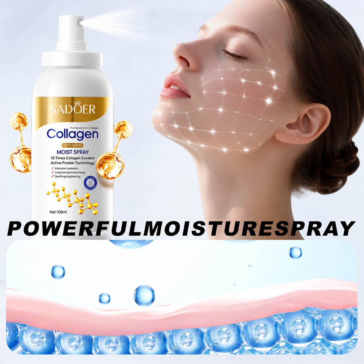 Collagen Moist Spray-Anti Aging