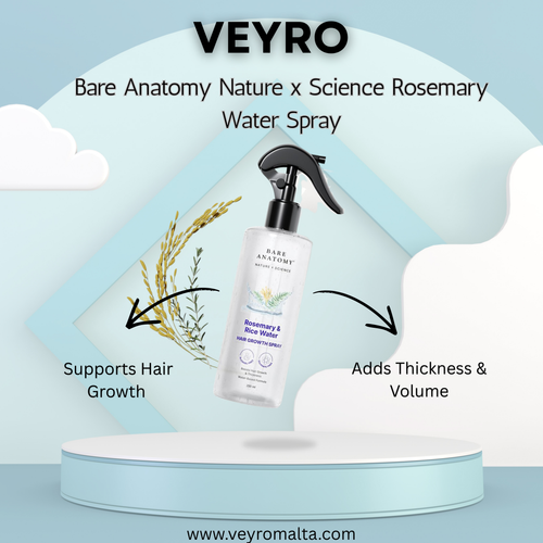 Bare Anatomy Nature x Science Rosemary Water Spray