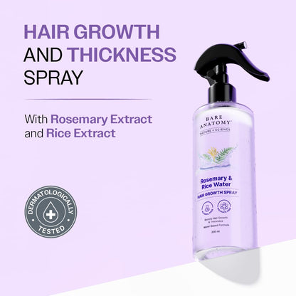 Bare Anatomy Nature x Science Rosemary Water Spray