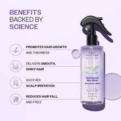 Bare Anatomy Nature x Science Rosemary Water Spray