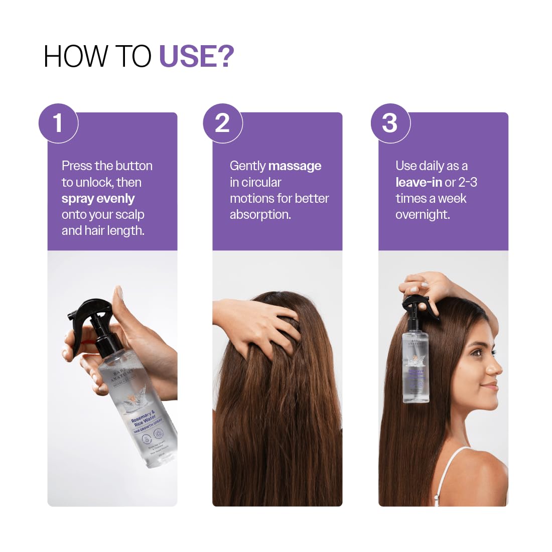 Bare Anatomy Nature x Science Rosemary Water Spray